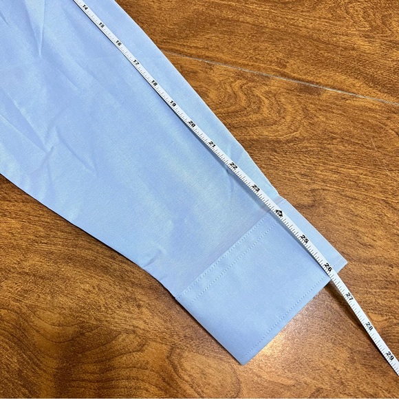 GEOFFREY BEENE Blue Stretch Collar Regular Fit Button Down Shirt NWT Mens size L - Picture 9 of 11